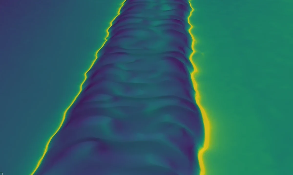 Finite element visualization of a scanned weld seam