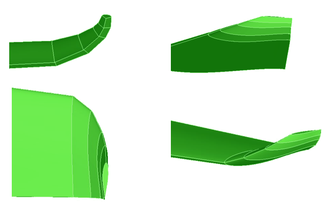 Original thesis shovel-tip winglet geometry; background removed